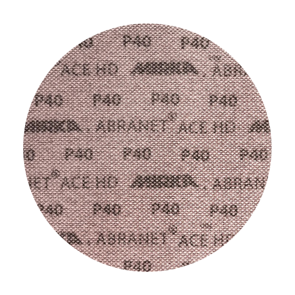 Lija 40, microcemento