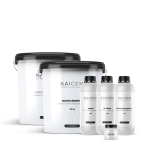 Kit 20 m2 · Paredes de cocina con juntas Microcemento