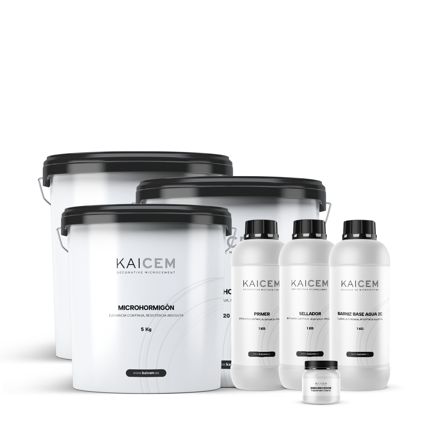 Kit 30 m2 · Paredes de cocina, con juntas Microhormigón Kit 30 m2 · Paredes de cocina, con juntas Microhormigón