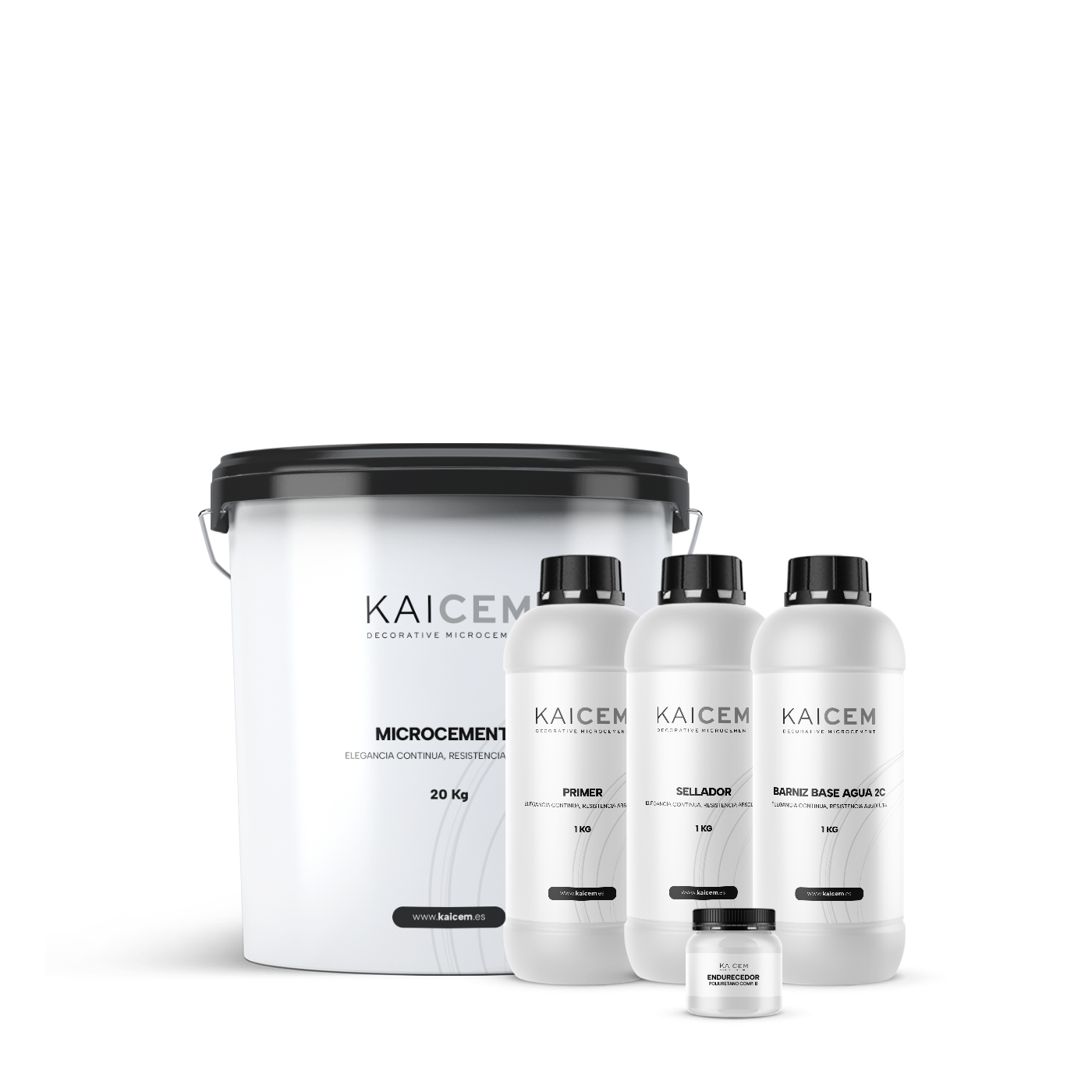 Kit 20 m2 · Paredes lisas Microcemento Kit 20 m2 · Paredes lisas Microcemento