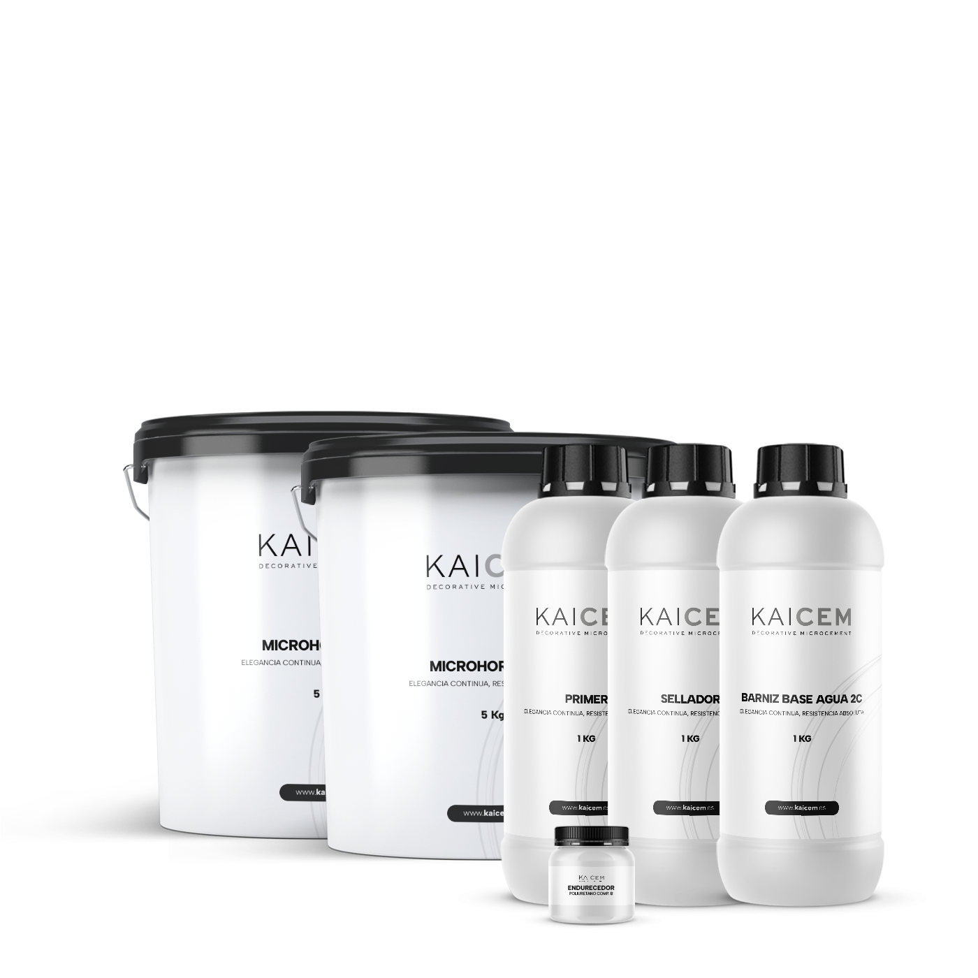 Kit 10 m2 · Paredes lisas Microhormigón Kit 10 m2 · Paredes lisas Microhormigón