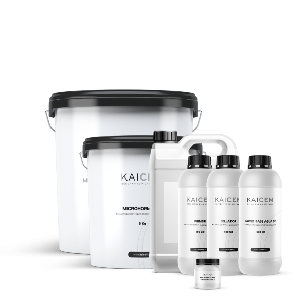 Kit 10 m2 · Suelos Microhormigón