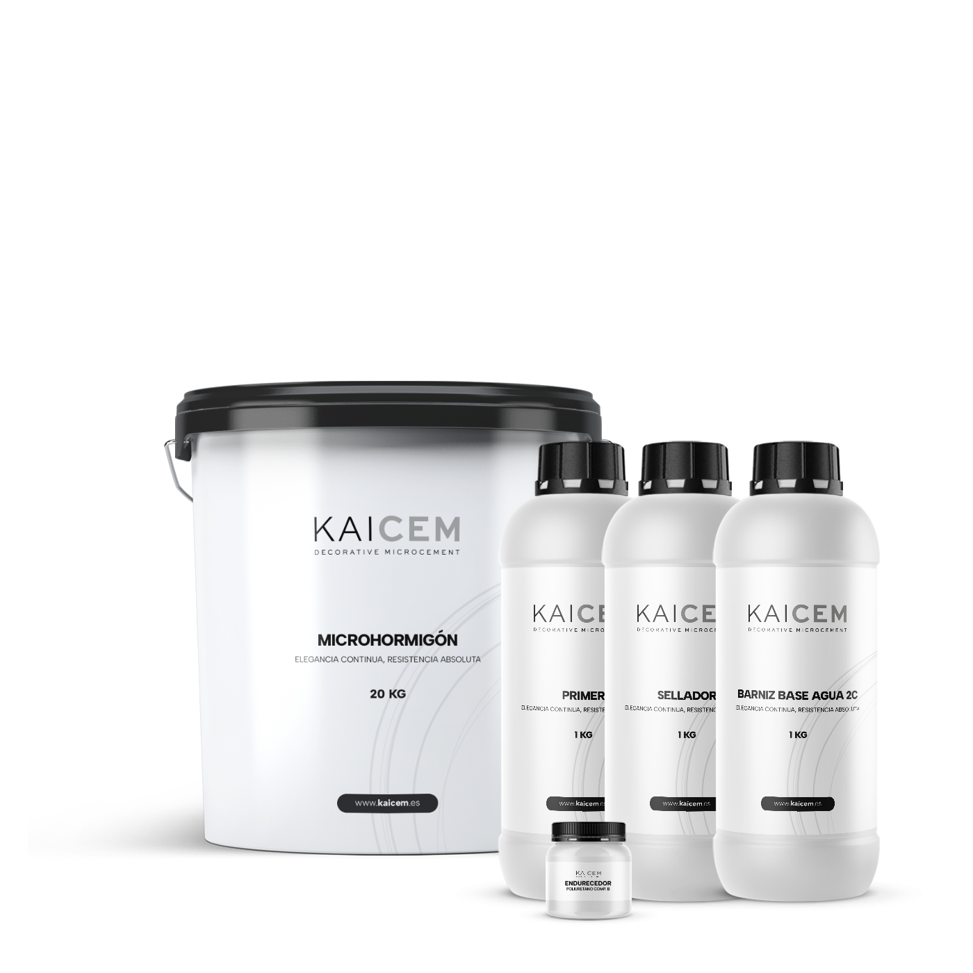 Kit 20 m2 · Paredes lisas Microhormigón Kit 20 m2 · Paredes lisas Microhormigón