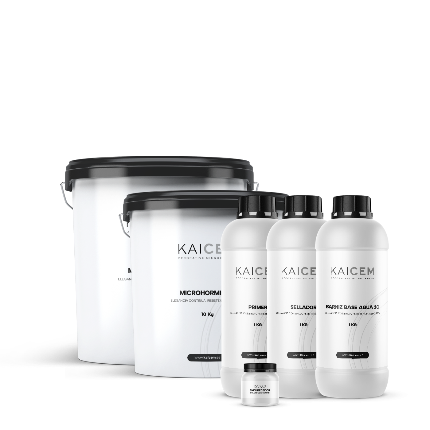 Kit 30 m2 · Paredes lisas Microhormigón Kit 30 m2 · Paredes lisas Microhormigón