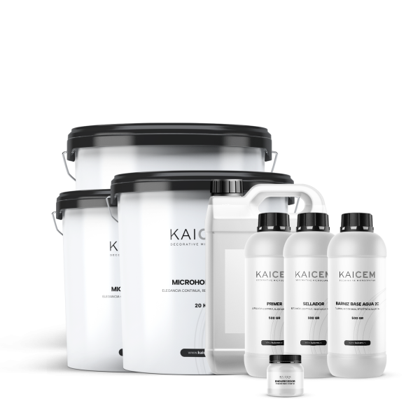 Kit 30 m2 · Suelos Microhormigón