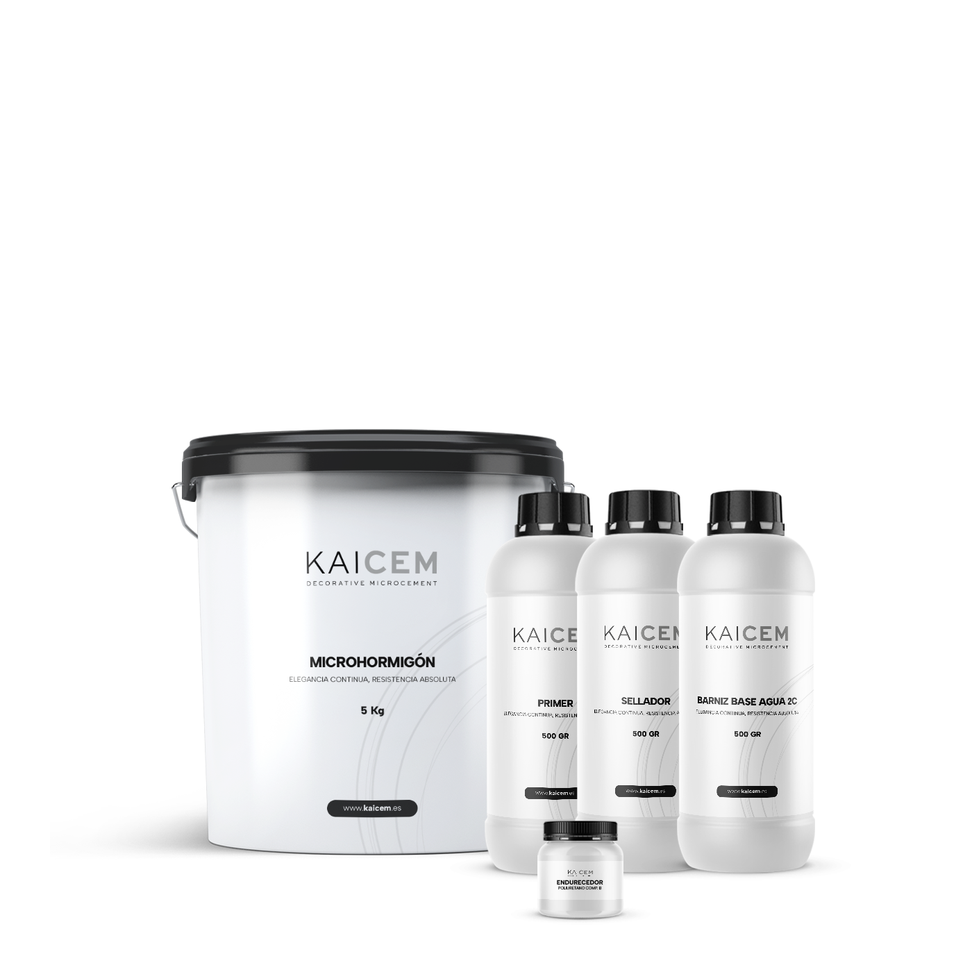 Kit 5 m2 · Paredes lisas Microhormigón Kit 5 m2 · Paredes lisas Microhormigón